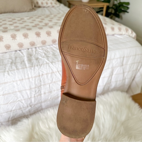 🤎 FRANCO SARTO 🤎 Horrace Bootie 7.5M Cognac - Picture 7 of 11